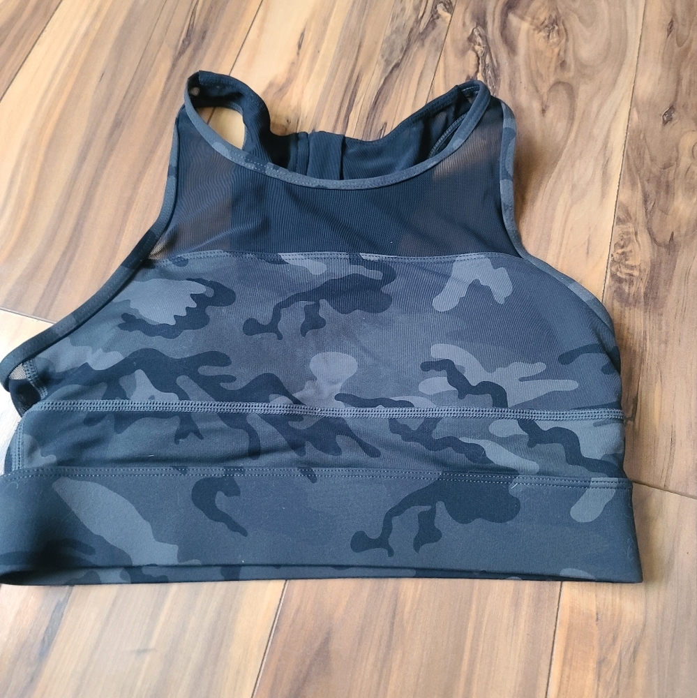 Zyia All Star Bra Black Camo-Small
